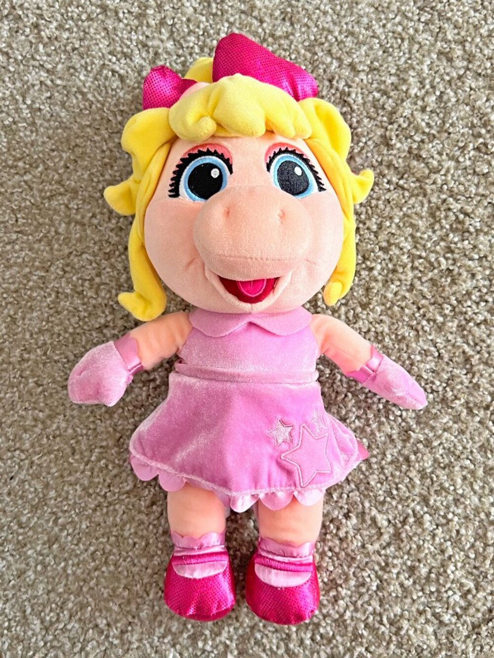 Muppet Babies Miss Piggy Disney Store shopDisney Plush Stuffed Animal 14"
